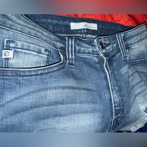 KanCan Women's Distressed Blue Skinny Jeans - Picture 6 of 6